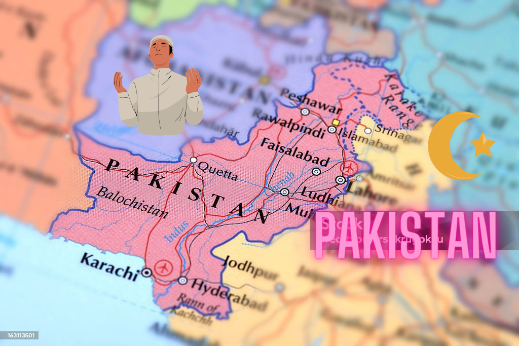 pakistan map