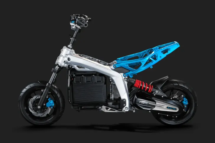 TVS X Electric Scooter Features skeleton