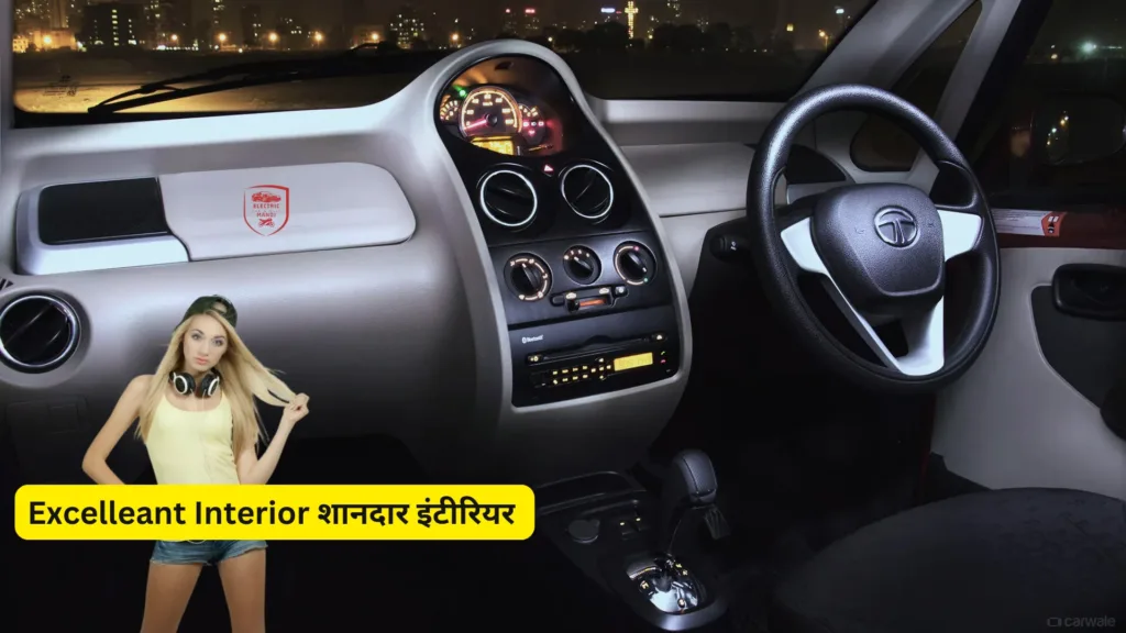 tata Nano EV launch  interior